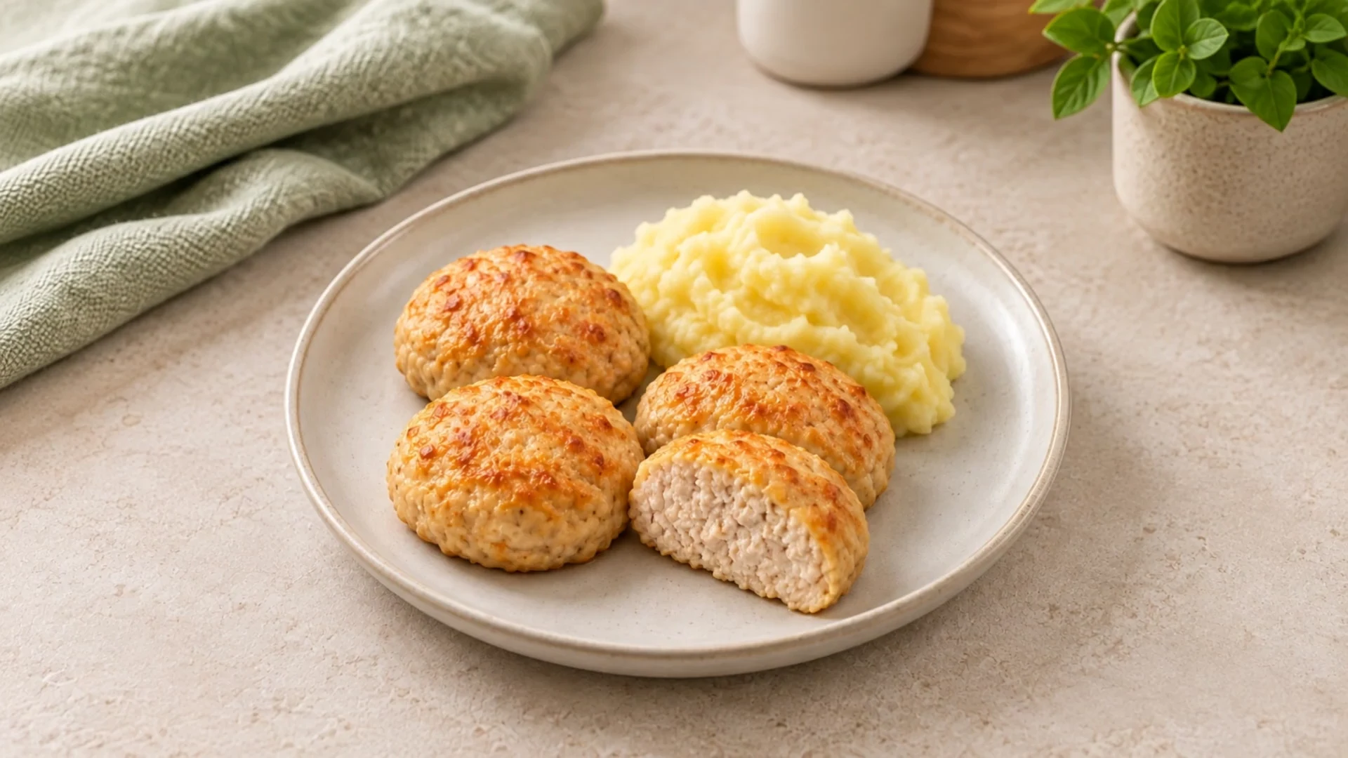 Куриные котлеты с сыром